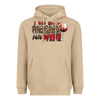 I Run On Sarcasm And Wine Heavyweight Hoodie | Teevron