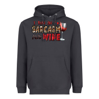 Smoke i run on sarcasm and wine Heavyweight Hoodie - Zillion Design Studio