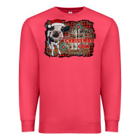 Cardinal all i want for christmas is a cow aztec Premium Sweatshirt - RanaPortraitStore