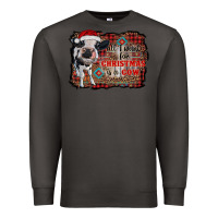 Smoke all i want for christmas is a cow aztec Premium Sweatshirt - RanaPortraitStore