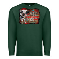 Sports Green all i want for christmas is a cow aztec Premium Sweatshirt - RanaPortraitStore