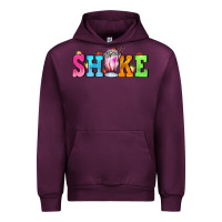 Mauve Wine shake with milkshake Urban Hoodie - AdoDesignShop