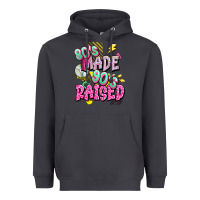 Smoke 80s made 90s raised Heavyweight Hoodie - texasbilliewilder