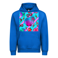 Cobalt sea shell Urban Hoodie - BundleAndBundleShop
