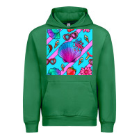 Emerald sea shell Urban Hoodie - BundleAndBundleShop