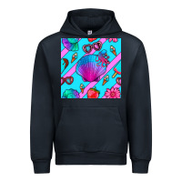 Navy sea shell Urban Hoodie - BundleAndBundleShop