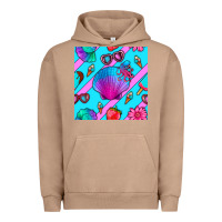 Pigment Burro sea shell Urban Hoodie - BundleAndBundleShop