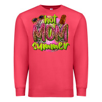 Cardinal hot mom summer Premium Sweatshirt - texasbilliewilder