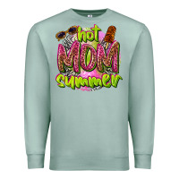 Seafoam hot mom summer Premium Sweatshirt - texasbilliewilder