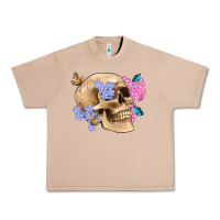 Burro skull flora butterfly Urban Heavy Tee - Artiststas