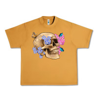 Peanut Butter skull flora butterfly Urban Heavy Tee - Artiststas