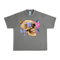 Tornado skull flora butterfly Urban Heavy Tee - Artiststas