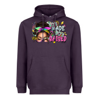 Plum 80s made 90s raised messy bun Heavyweight Hoodie - texasbilliewilder