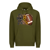 Army Green it's game day y'all Premium Hoodie - JahusDesignShop