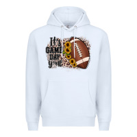 White it's game day y'all Premium Hoodie - JahusDesignShop