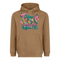 Toasted Coconut i hope karma slaps you in the face before i do Heavyweight Hoodie - Zillion Design Studio