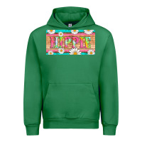 Emerald hippie and daisys license plate template Urban Hoodie - Artiststas