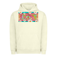 Pigment Pistachio hippie and daisys license plate template Urban Hoodie - Artiststas