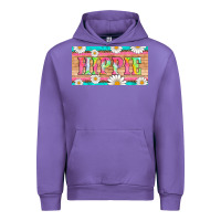 Tulip hippie and daisys license plate template Urban Hoodie - Artiststas