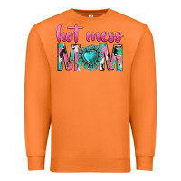 Carrot hot mess mom Premium Sweatshirt - texasbilliewilder