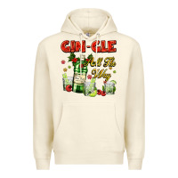 Sandshell gin`gle all the way with bottle and cocktails Premium Hoodie - AdoDesignShop