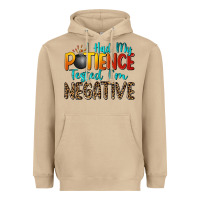 Mushroom i had my patience tested i'm negative Heavyweight Hoodie - Zillion Design Studio