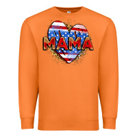 Carrot American mama heart Premium Sweatshirt - Zillion Design Studio
