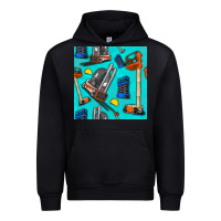 Black construction vehicles Urban Hoodie - BundleAndBundleShop