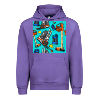 Tulip construction vehicles Urban Hoodie - BundleAndBundleShop