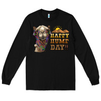 Black happy hump day camel Long Sleeve Tee - BarkalooDesign