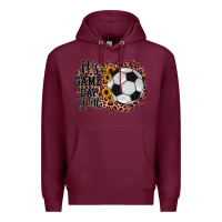 Burgundy it's game day y'all soccer Premium Hoodie - JahusDesignShop