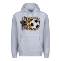 Heather Grey it's game day y'all soccer Premium Hoodie - JahusDesignShop