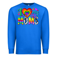 True Royal i love my moms Premium Sweatshirt - texasbilliewilder