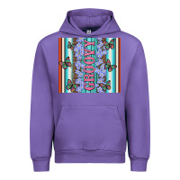 Tulip groovy with flowers and Butterflies Urban Hoodie - Artiststas