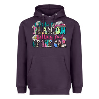 Plum i didn't plan on getting out of the car Heavyweight Hoodie - Zillion Design Studio