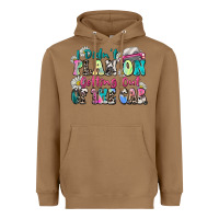 Toasted Coconut i didn't plan on getting out of the car Heavyweight Hoodie - Zillion Design Studio