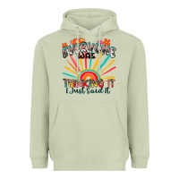 Matcha everyone was thinking it i just said it Heavyweight Hoodie - Zillion Design Studio