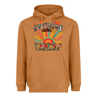 Meerkat everyone was thinking it i just said it Heavyweight Hoodie - Zillion Design Studio