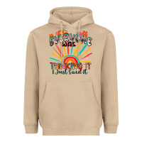 Mushroom everyone was thinking it i just said it Heavyweight Hoodie - Zillion Design Studio