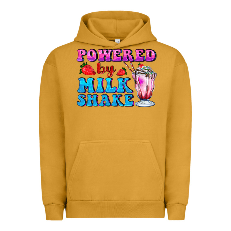 Powered By Milkshake Urban Hoodie by AdoDesignShop | Teevron