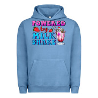 Pigment Pebble Blue powered by milkshake Urban Hoodie - AdoDesignShop