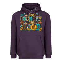 Plum a little country a little hood Heavyweight Hoodie - texasbilliewilder