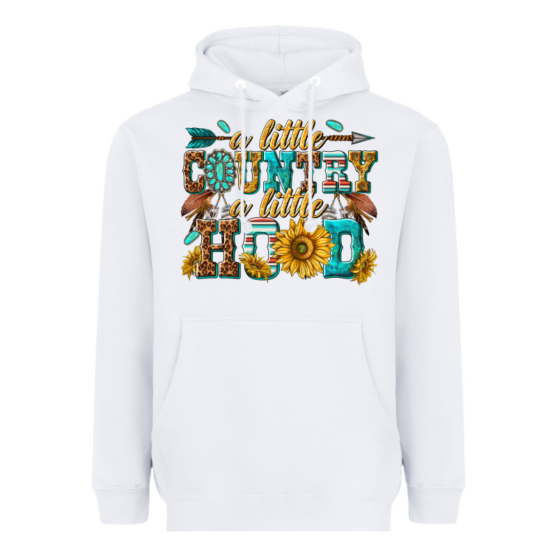 A Little Country A Little Hood Heavyweight Hoodie by texasbilliewilder | Teevron