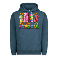 Pigment Midnight Navy popsicle with stars Urban Hoodie - AdoDesignShop