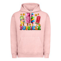 Pigment Salmon popsicle with stars Urban Hoodie - AdoDesignShop