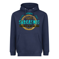 Navy all day everyday 247 100 sarcasmic sarcasm is in m Heavyweight Hoodie - Zillion Design Studio