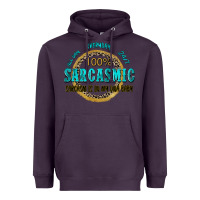 Plum all day everyday 247 100 sarcasmic sarcasm is in m Heavyweight Hoodie - Zillion Design Studio