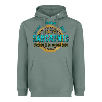 Sage all day everyday 247 100 sarcasmic sarcasm is in m Heavyweight Hoodie - Zillion Design Studio