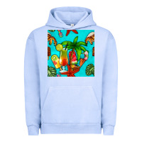 Pigment Grape Ice summer drinks and ice cream Urban Hoodie - BundleAndBundleShop