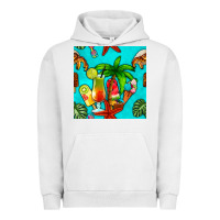 Pigment Lunar Rock summer drinks and ice cream Urban Hoodie - BundleAndBundleShop
